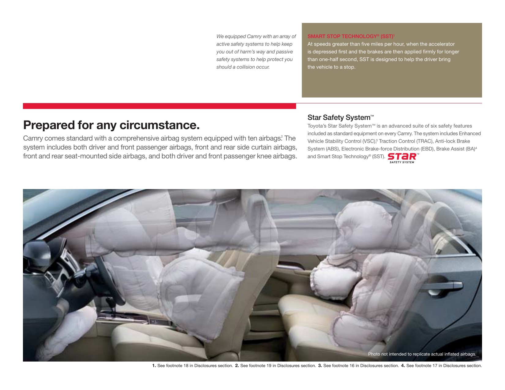 2014 Toyota Camry Brochure Page 8